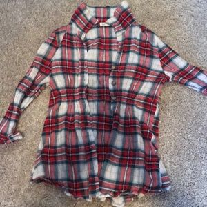 Tween’s Plaid Shirt